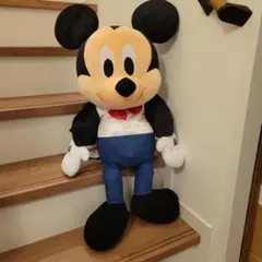ディズニー　ミッキーマウス　おめかし超超BIGぬいぐるみ