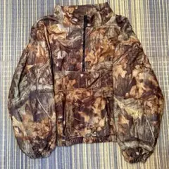 カモフラジャケット ハーフジップ フリース生地 XXL ADVANTAGE