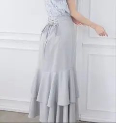 キラキラレースアップマーメイドスカートのサムネイル