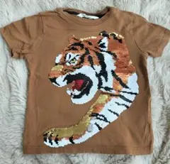 H&M トラスパンコールTシャツ 104 3-4Y
