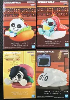 UNDERTALE FOOD DESIGN vol.1 vol.2 4種セット