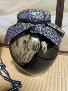 未使用】京焼/清水焼 平安 万代草山造 飾壺/飾り壺/ツボ/つぼ/壷