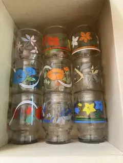 レトログラス9個セット