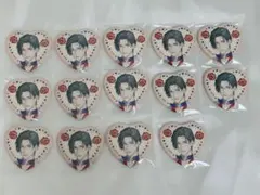 S*️様 五木左京 Rose Valentine ハート型缶バッジ