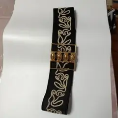 社交ダンス用ベルト 黒