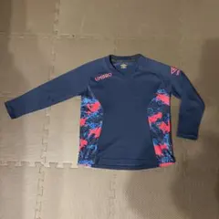 UMBRO 長袖スポーツウェア ネイビー140