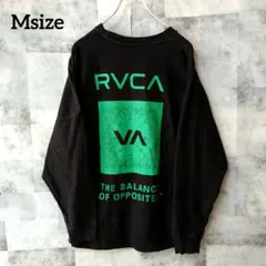 RVCA ルーカ Msize 長袖カットソー ヘヴィウエイト ブラック