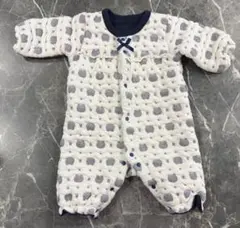 美品　もこもこロンパース　カバーオール　ベビー服　70cm