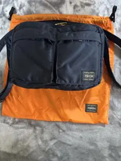 PORTER アイアンブルーショルダーバッグ
