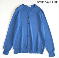 美品✨エブリデイアイライク　カシミヤ混　クルーネックカーディガンニット　ベージュ 楽天市場】everyday i like カーディガンの通販