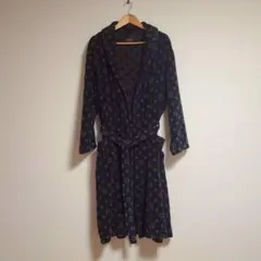 グラッドハンド パイル地 ガウンコート 羽織 総柄 F