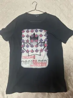 正規品2022DSQUARED2 メープルリーフプリント Tシャツ ホワイトXL 