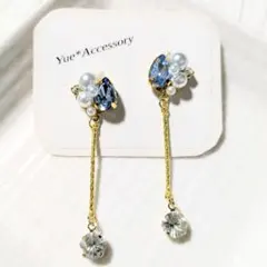 P-83　ハンドメイド☆ビジューピアス／イヤリング