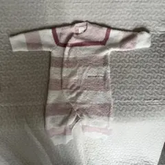 ジェラートピケ　ロンパース 70cm ストライプ