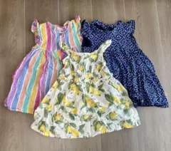 ワンピース3点セット 12-18m