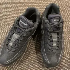 極美品 Nike Air Max 95 ESSENTIAL Black 25cm