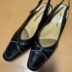 Hush Puppies サンダル 24cm EE 日本製　黒のサムネイル