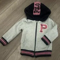 Polo❤️ フード付きトレーナー リバーシブル