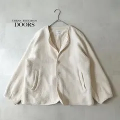まー様✨お取り置きです アーバンリサーチドアーズ キルトノーカラージャケット