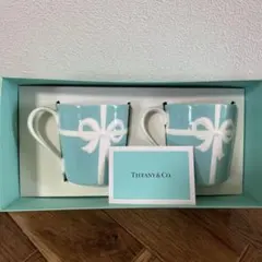 【新品未使用】ティファニー　ブルーボックス　マグカップ 2個セット