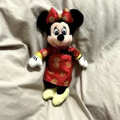 レア★レトロ　ミニー チャイナドレス ぬいぐるみ