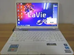 NEC ノートパソコン LaVie S PC-LS550F26W/中古特価良品