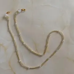 ビーズネックレス　マスクチェーン　no.53  韓国