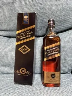 未開栓JohnnieWalkerブラックラベル12年700ml箱付500周年記念のサムネイル