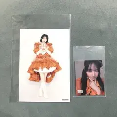 FRUITS ZIPPER 鎮西寿々歌 ブロマイド 生写真 ステッカーセット