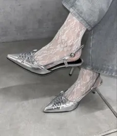 【HiNT/ヒント】レースアップミュールのサムネイル