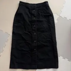 Emporio Armaniダークデニム ボタンフロント タイトスカート | Mercari