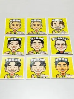 仙台89ers 選手ステッカー 8枚セット!!!