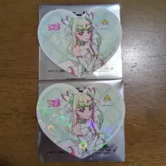 キミとアイドルプリキュア　ビアードパパ　コラボ　紙コースター　キュアズキューン