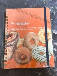 ロルバーン ポケット付メモ Lサイズ アメリカンスイーツ ドーナツ 新品