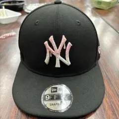 New Era 9FIFTY ブラックキャップ NYロゴ