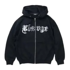 XLARGE 黒ジップアップパーカーM