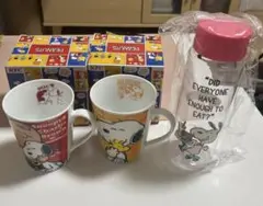 スヌーピークリアボトルとマグカップセットのサムネイル