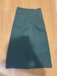 IENA 青緑 タイトロングスカートのサムネイル