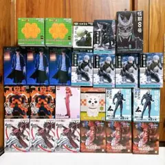 【新品 未開封】ドラゴンボール 銀魂 怪獣8号 るろうに剣心 計24体セット