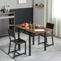 訳あり新品　ダイニングセット 3点 ダイニングテーブル2人用 食卓1988-18 訳あり新品 ダイニングセット 3点 ダイニングテーブル2人用 食卓1988