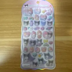 マイメロディ　クロミ　コットンパフィーシール　正規品
