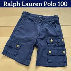 Polo by Ralph Lauren ネイビー カーゴショーツ 100 紺色