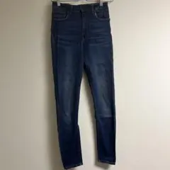 美品ZARAWOMAN　ザラウーマン　デニム　ジーンズ　スキニー　EUR36　紺