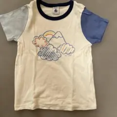 PETIT BATEAU 山と雲プリント Tシャツのサムネイル