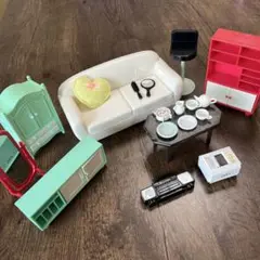 묶음 판매 トミー リカちゃん 家具など 昭和 平成 레트로