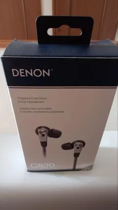 【新品未開封】Denon AH-C820 カナル型イヤホン　ハイレゾ対応