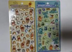 ボンボンドロップシール くまのプーさん　モンスターズ・インク