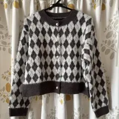 VIS ニットカーディガン