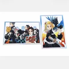 鬼滅の刃 シルバーエッジ原画カード 2枚