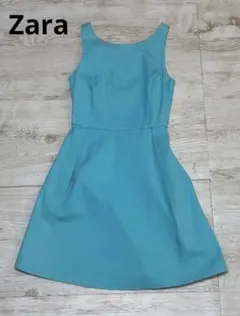 ZARA TRF ワンピース ターコイズブルーのサムネイル